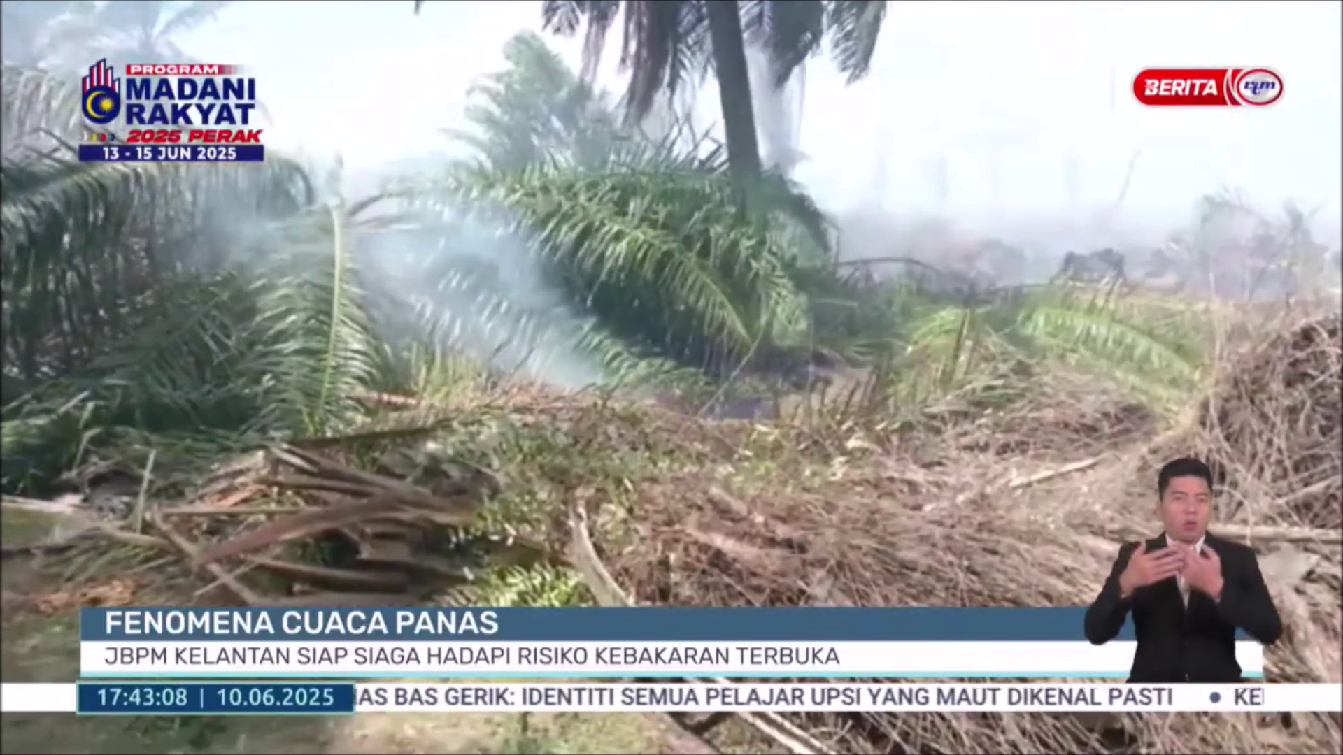 Fenomena cuaca panas: JBPM Kelantan siap siaga hadapi risiko kebakaran terbuka